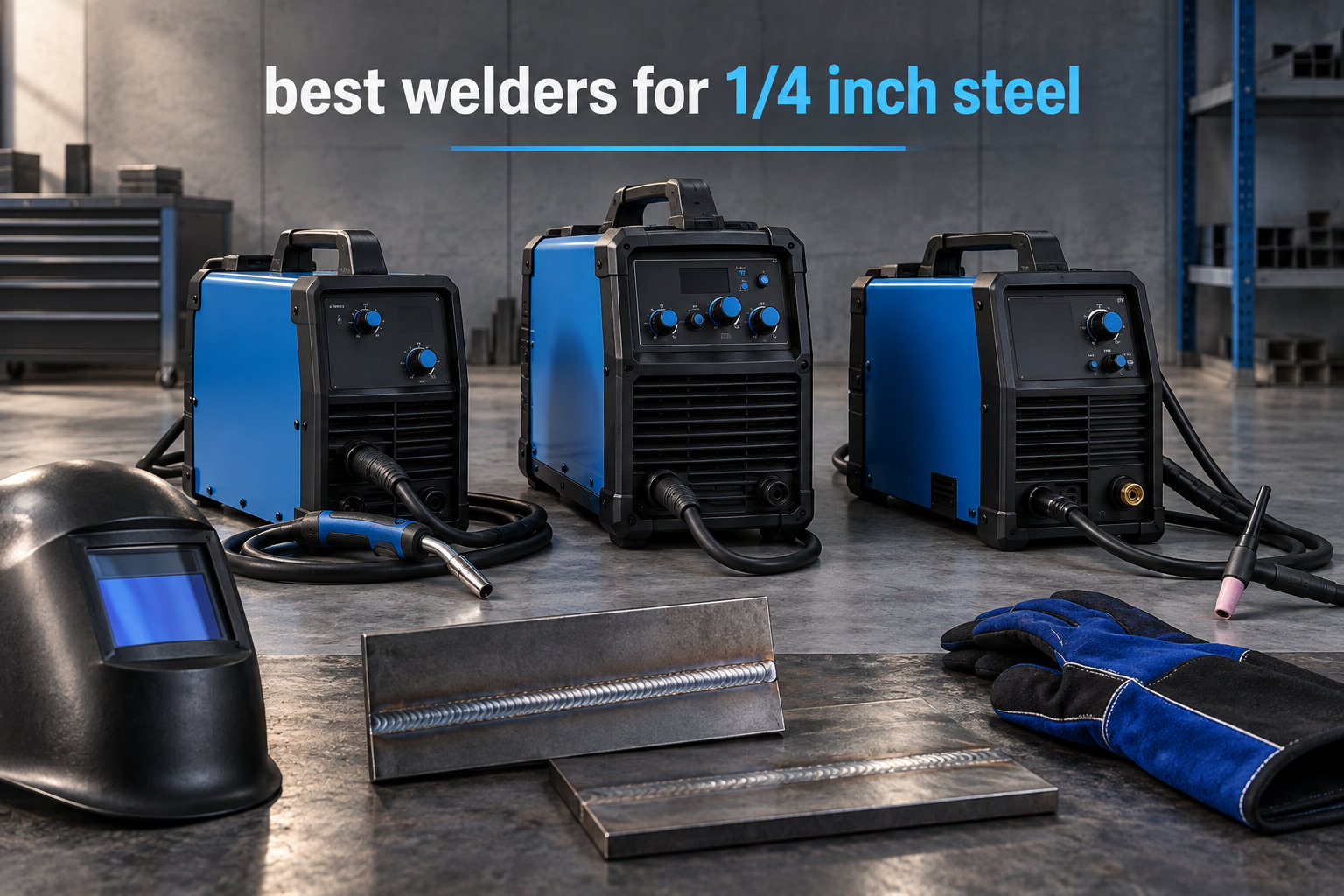 best welders for 1/4 inch steel