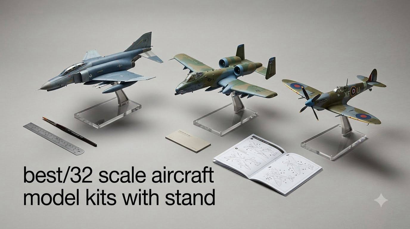 best 1/32 scale aircraft model kits with stand