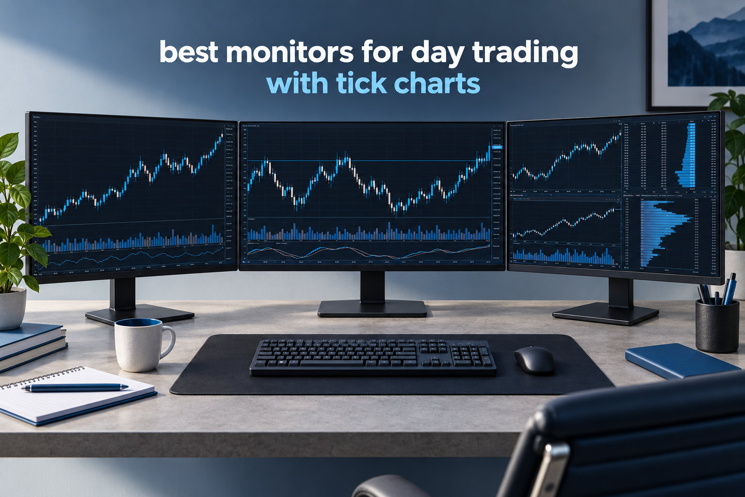 best monitors for day trading with tick charts