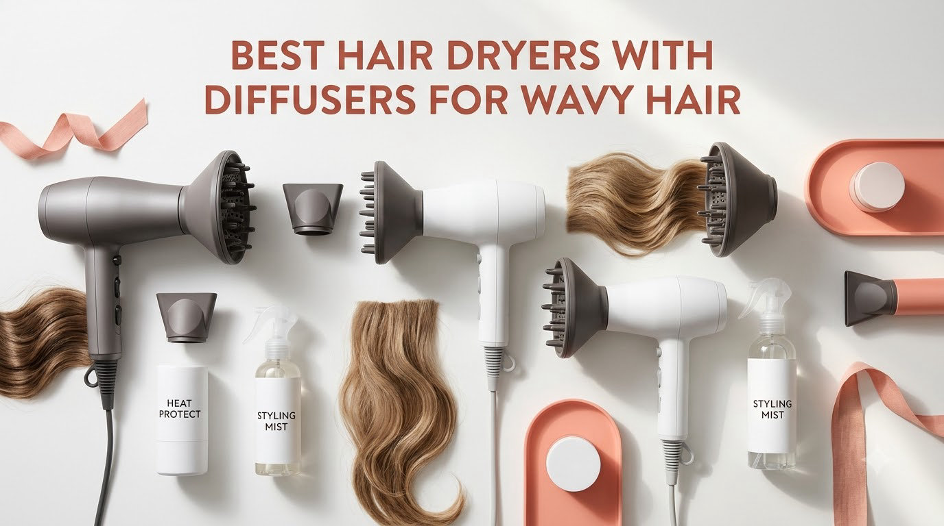 best hair dryers with diffusers for wavy hair