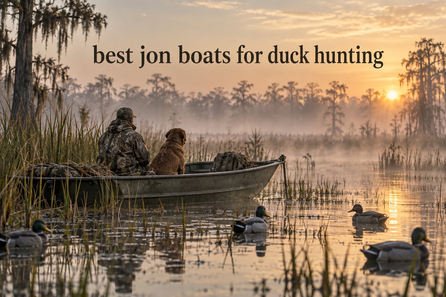 best jon boats for duck hunting