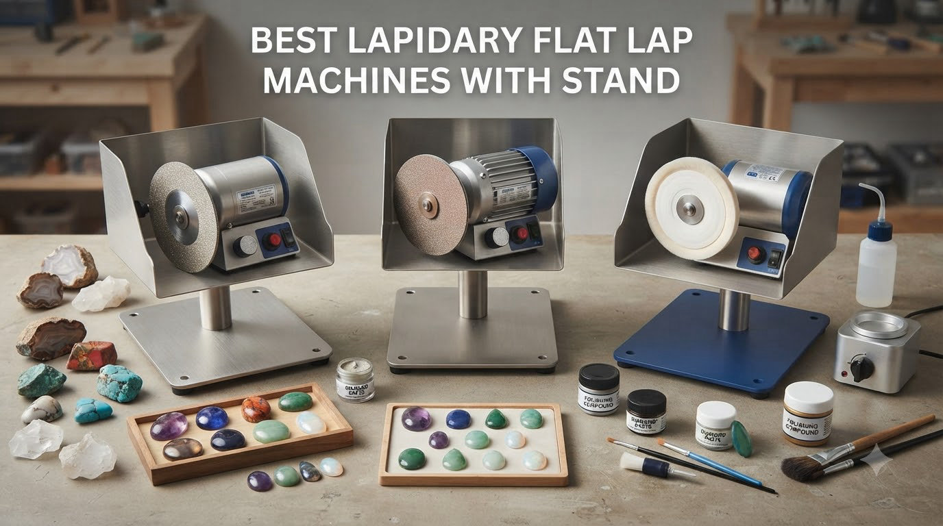 best lapidary flat lap machines with stand