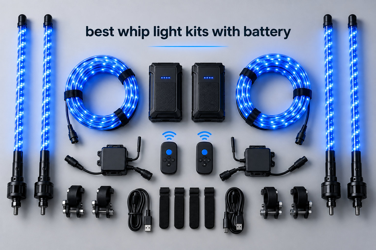 best whip light kits with battery