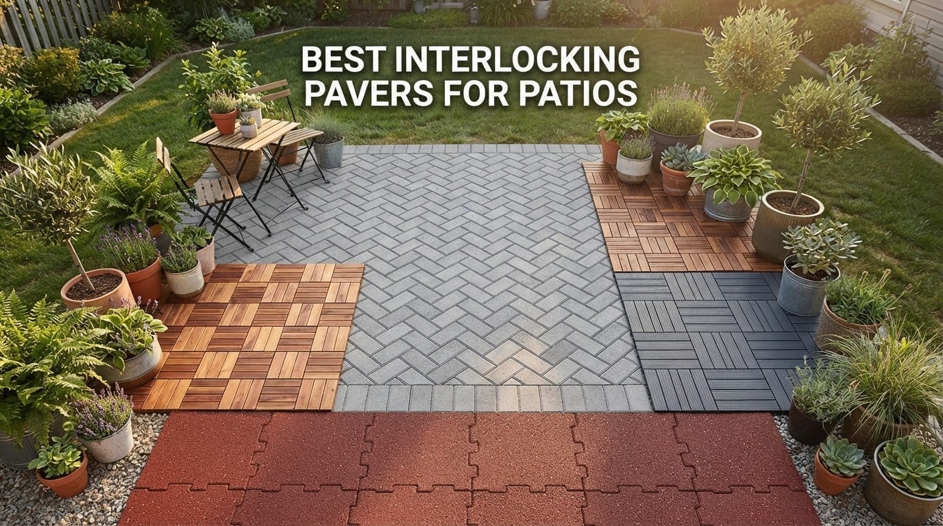 best interlocking pavers for patios