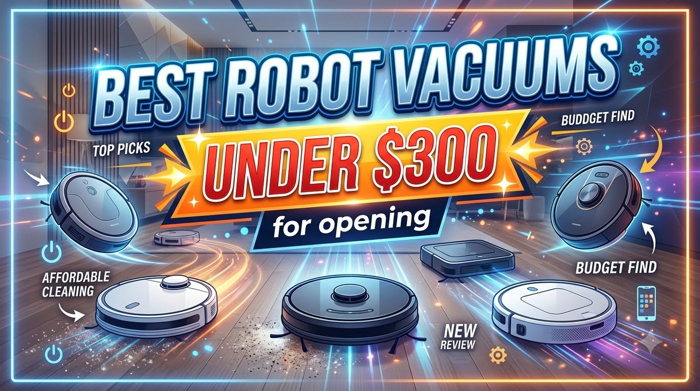 best robot vacuums under $300 for opening
