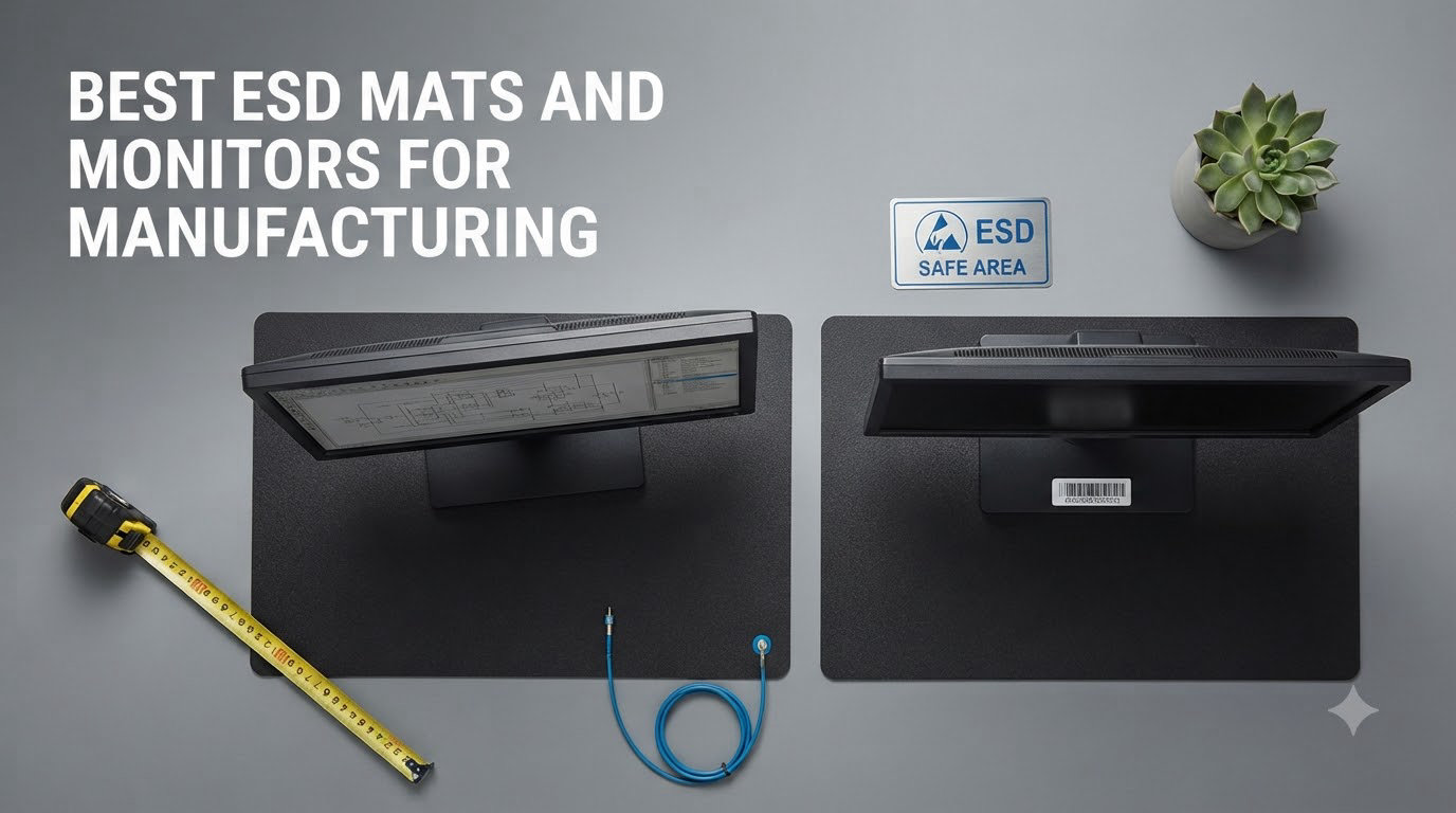 best esd mats and monitors for manufacturing