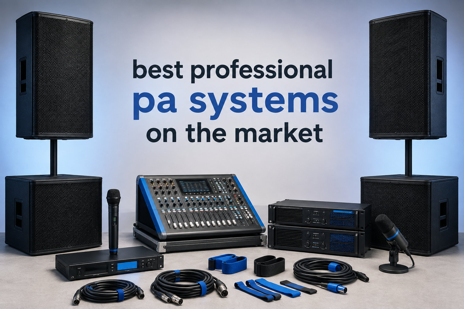 best professional pa systems on the market