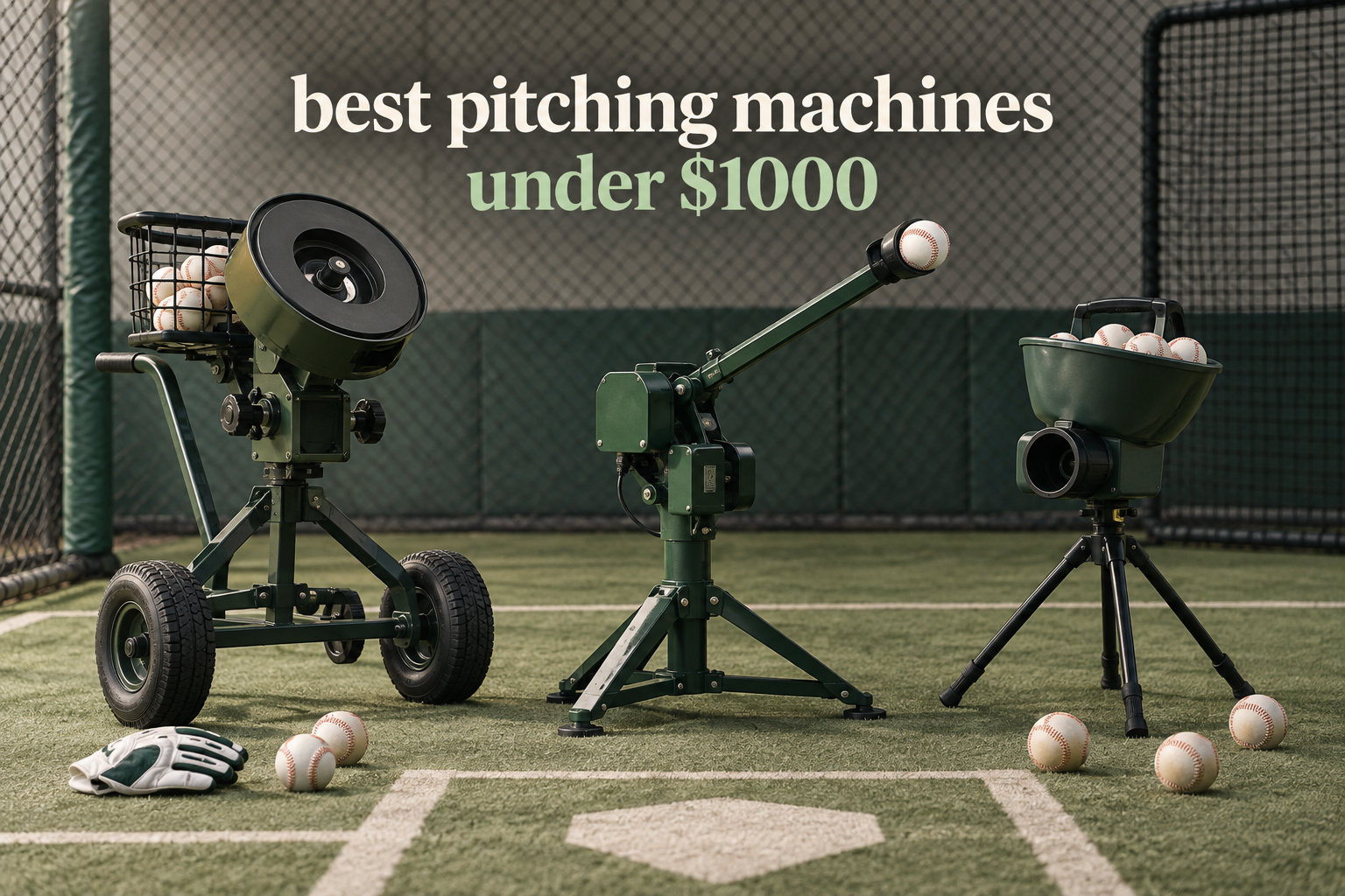 best pitching machines under $1000