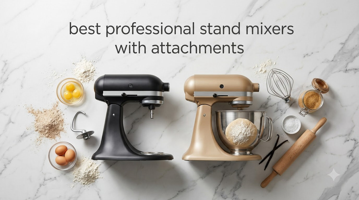 best professional stand mixers with attachments