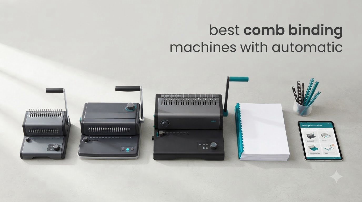 best comb binding machines with automatic