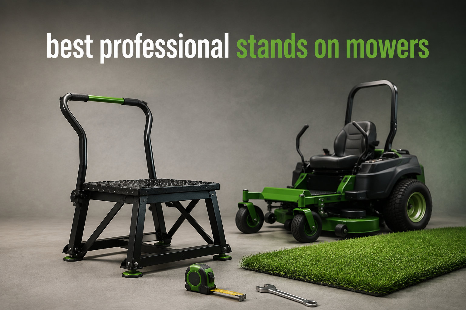 best professional stands on mowers