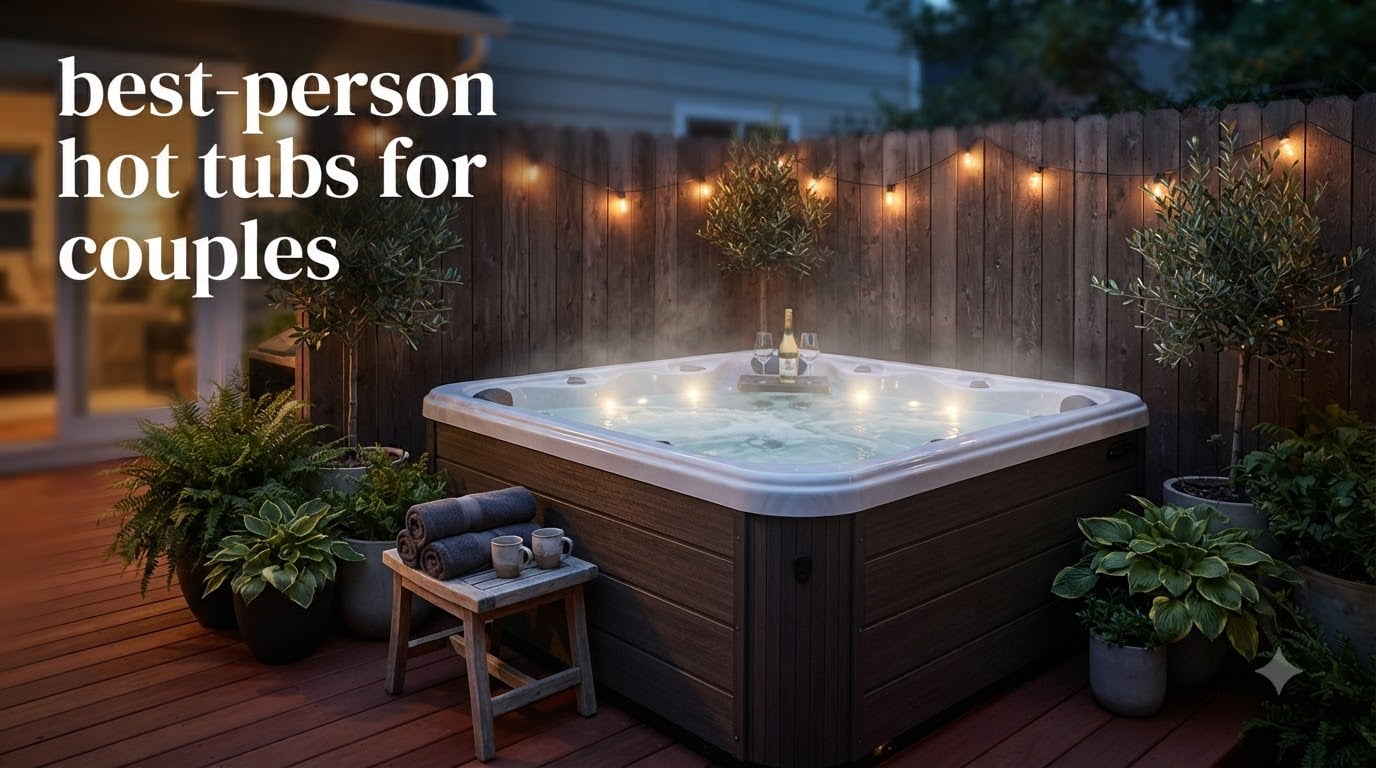 best 2-person hot tubs for couples