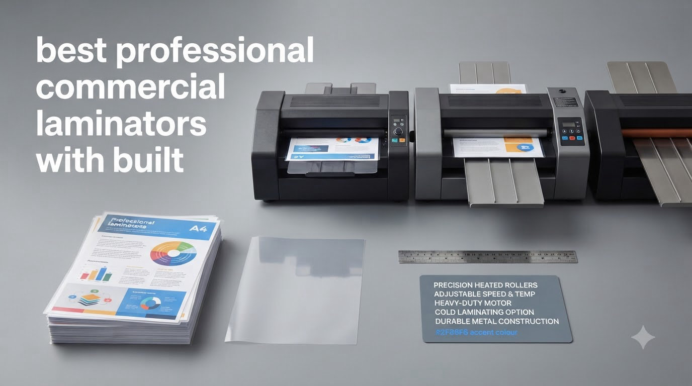 best professional commercial laminators with built