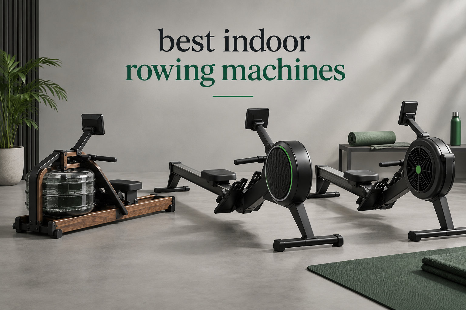 best indoor rowing machines