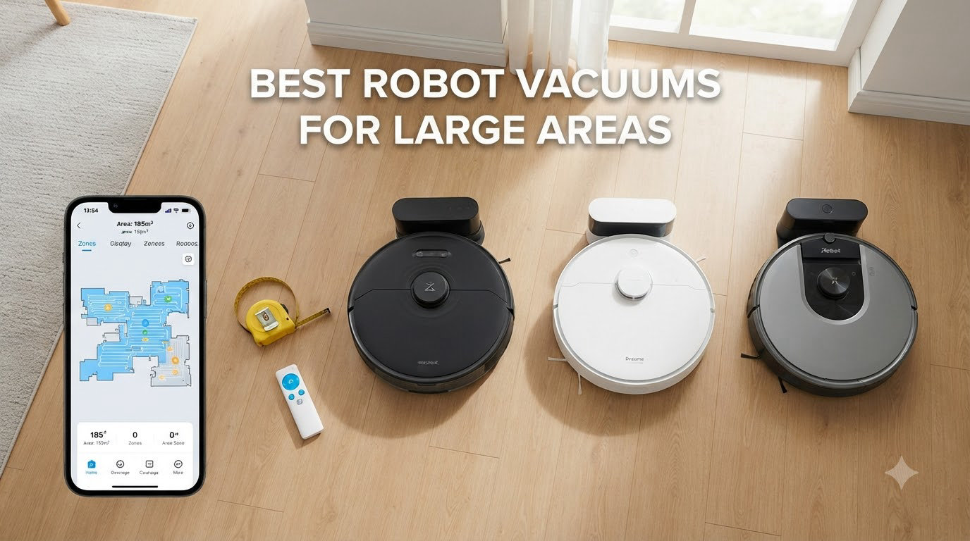 best robot vacuums for large areas