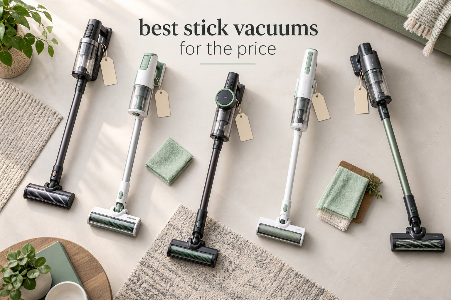 best stick vacuums for the price