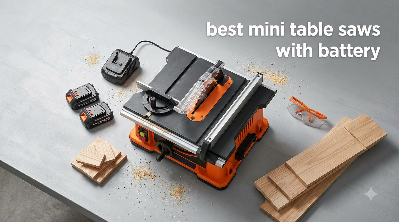 best mini table saws with battery