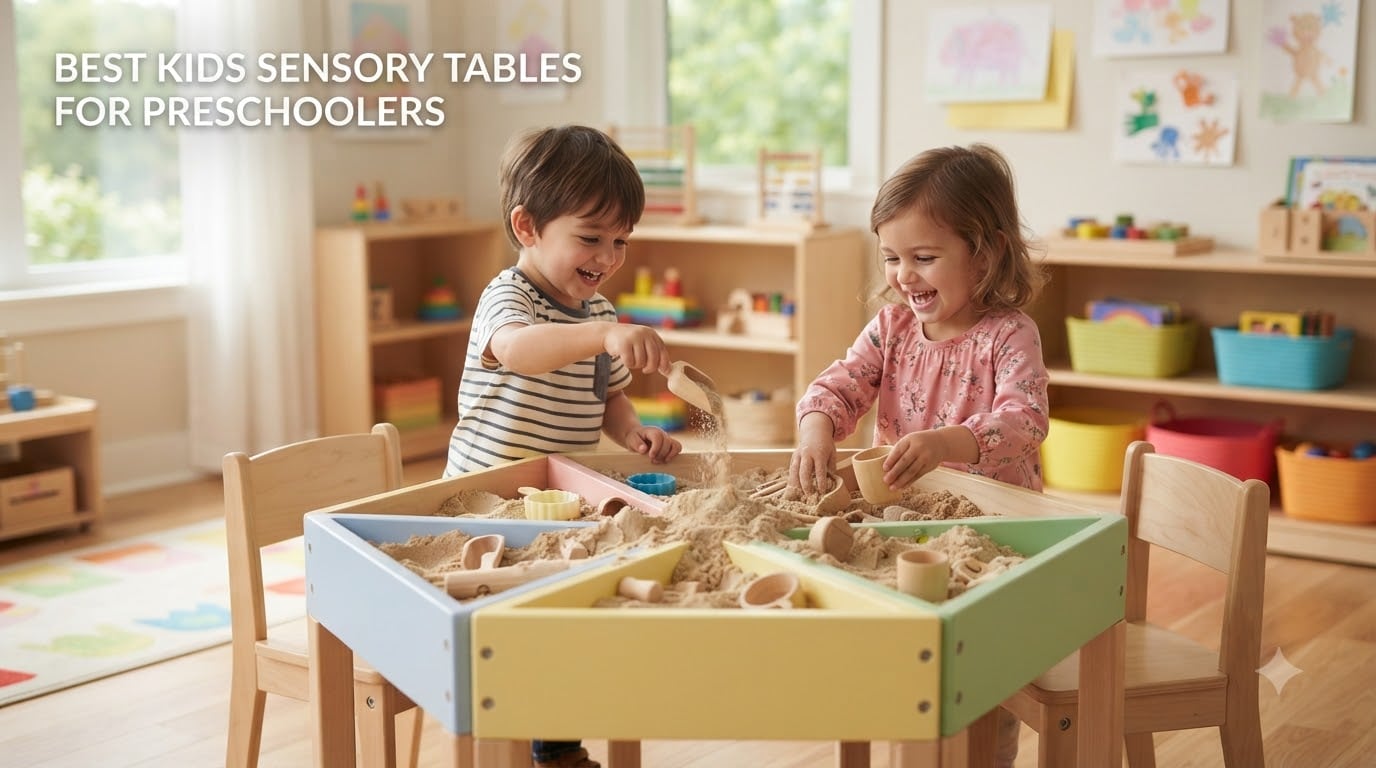 best kids sensory tables for preschoolers