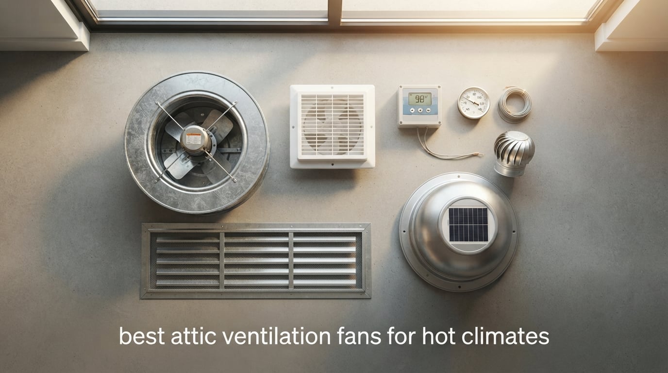best attic ventilation fans for hot climates