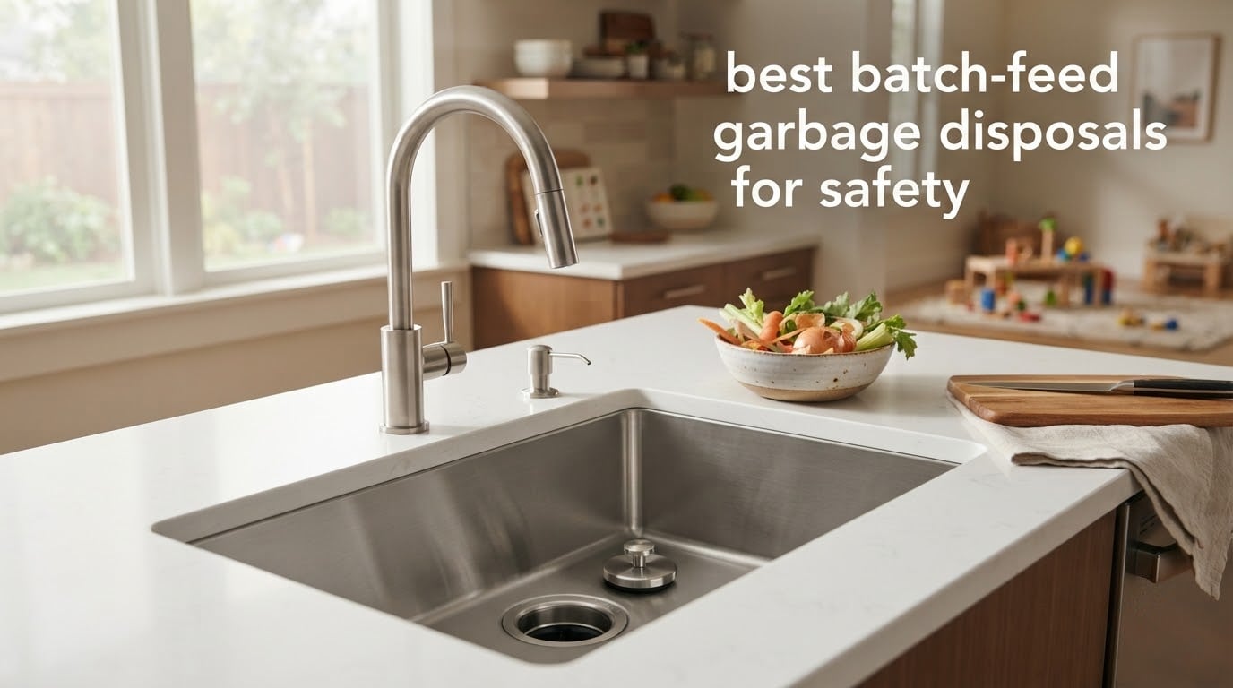 best batch-feed garbage disposals for safety