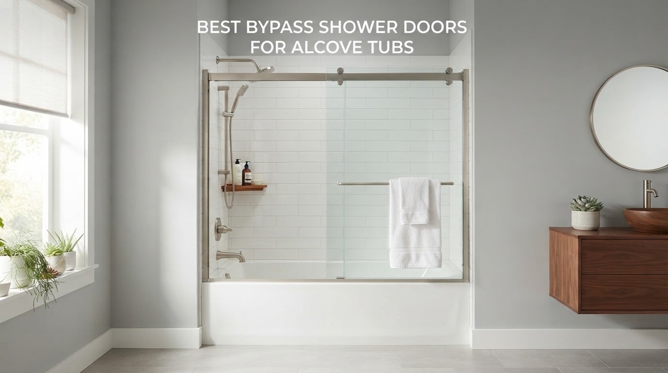 best bypass shower doors for alcove tubs