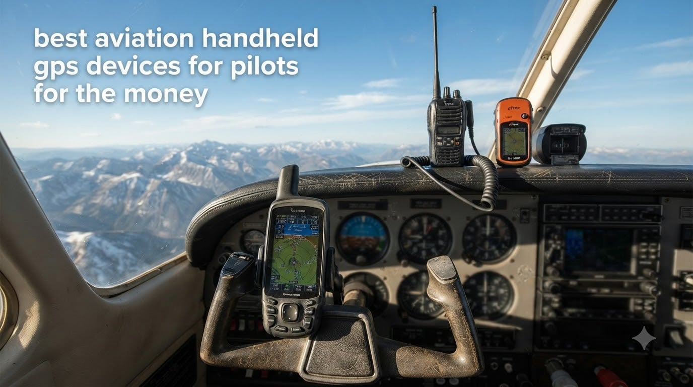best aviation handheld gps devices for pilots for the money