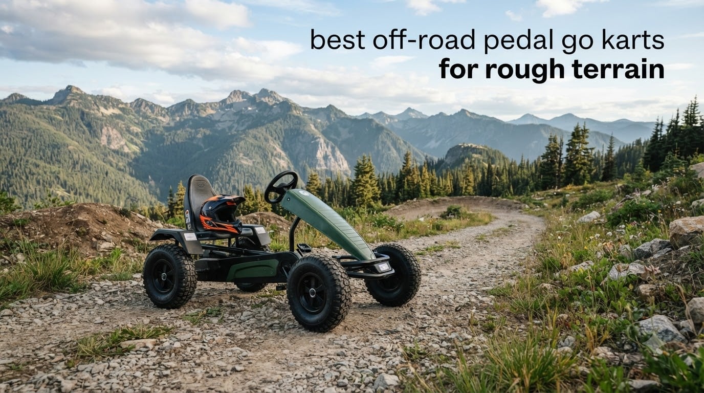best off-road pedal go karts for rough terrain