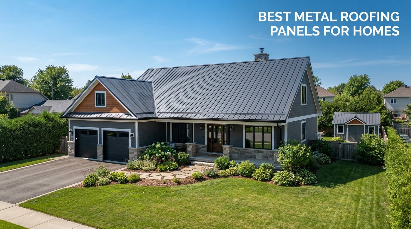 best metal roofing panels for homes