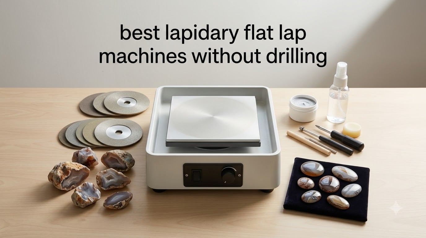 best lapidary flat lap machines without drilling
