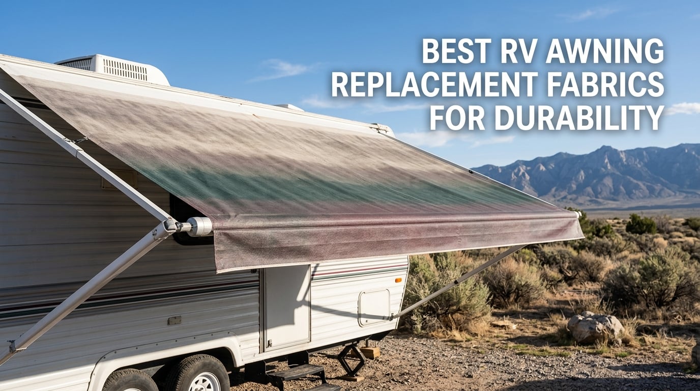 best RV awning replacement fabrics for durability