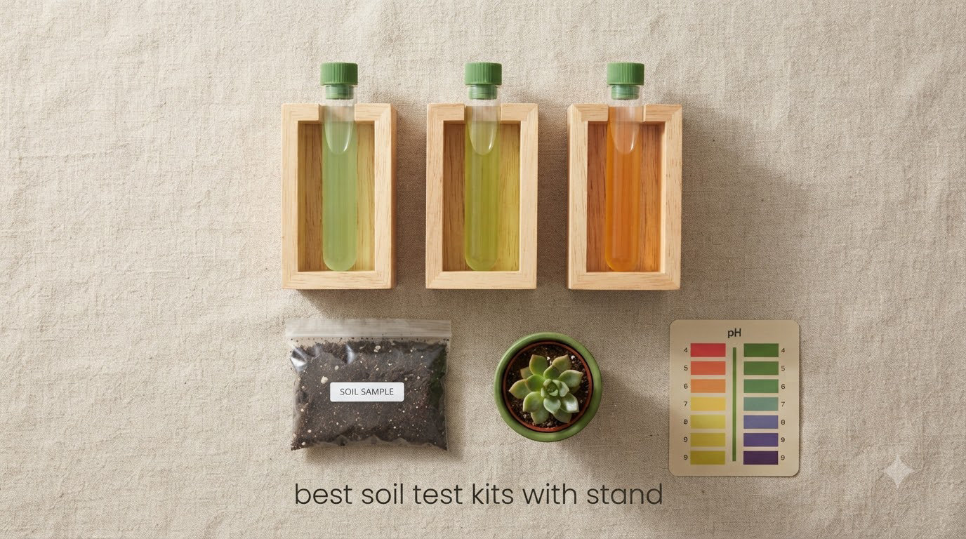 best soil test kits with stand