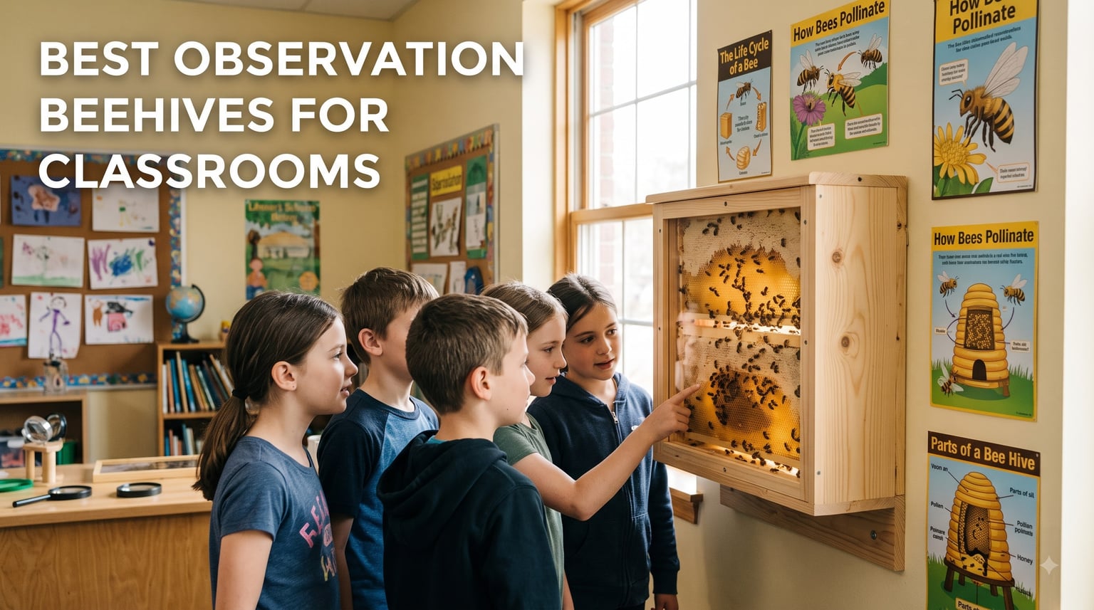 best observation beehives for classrooms