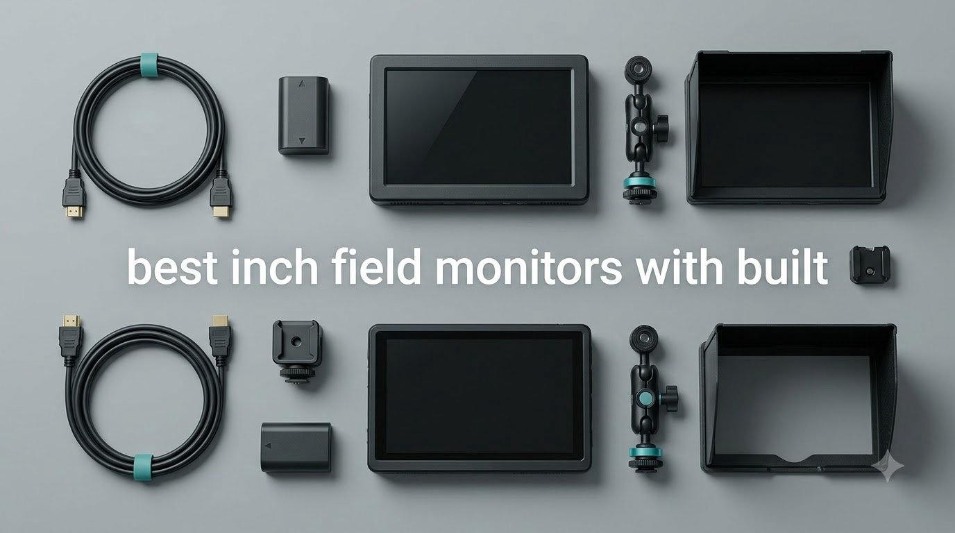 best 7 inch field monitors with built