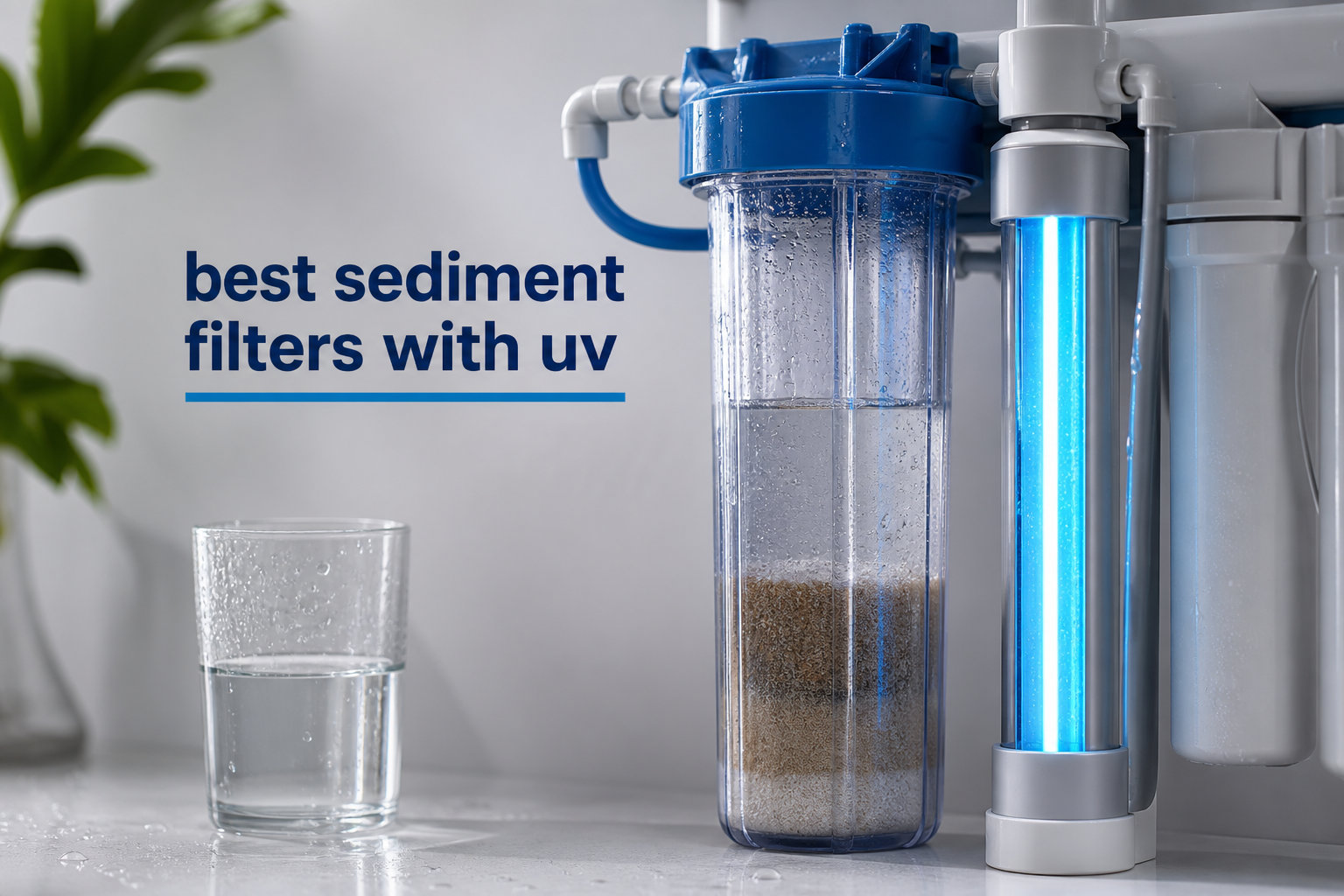 best sediment filters with uv