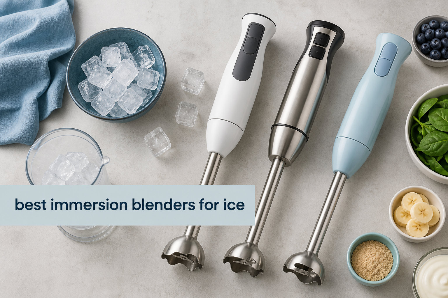 best immersion blenders for ice