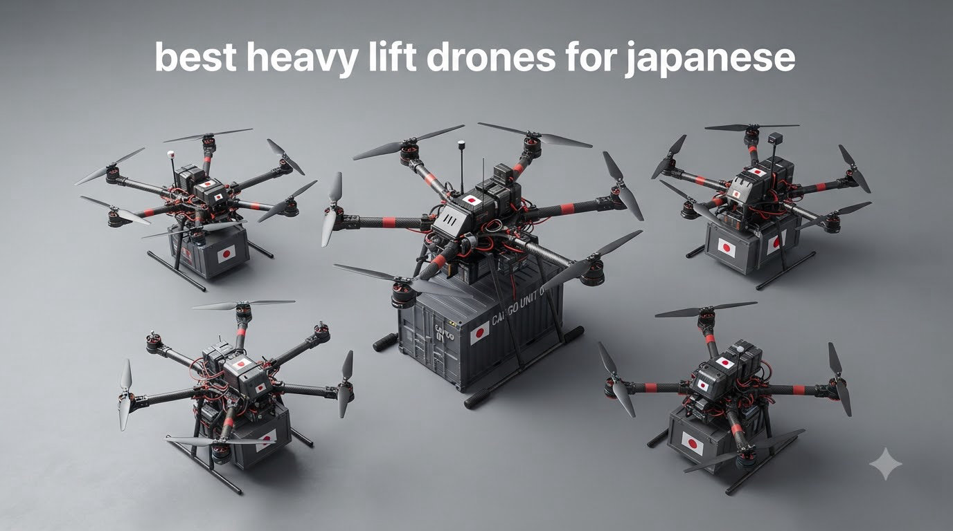 best heavy lift drones for japanese