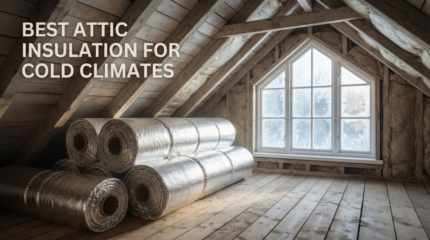 best attic insulation for cold climates
