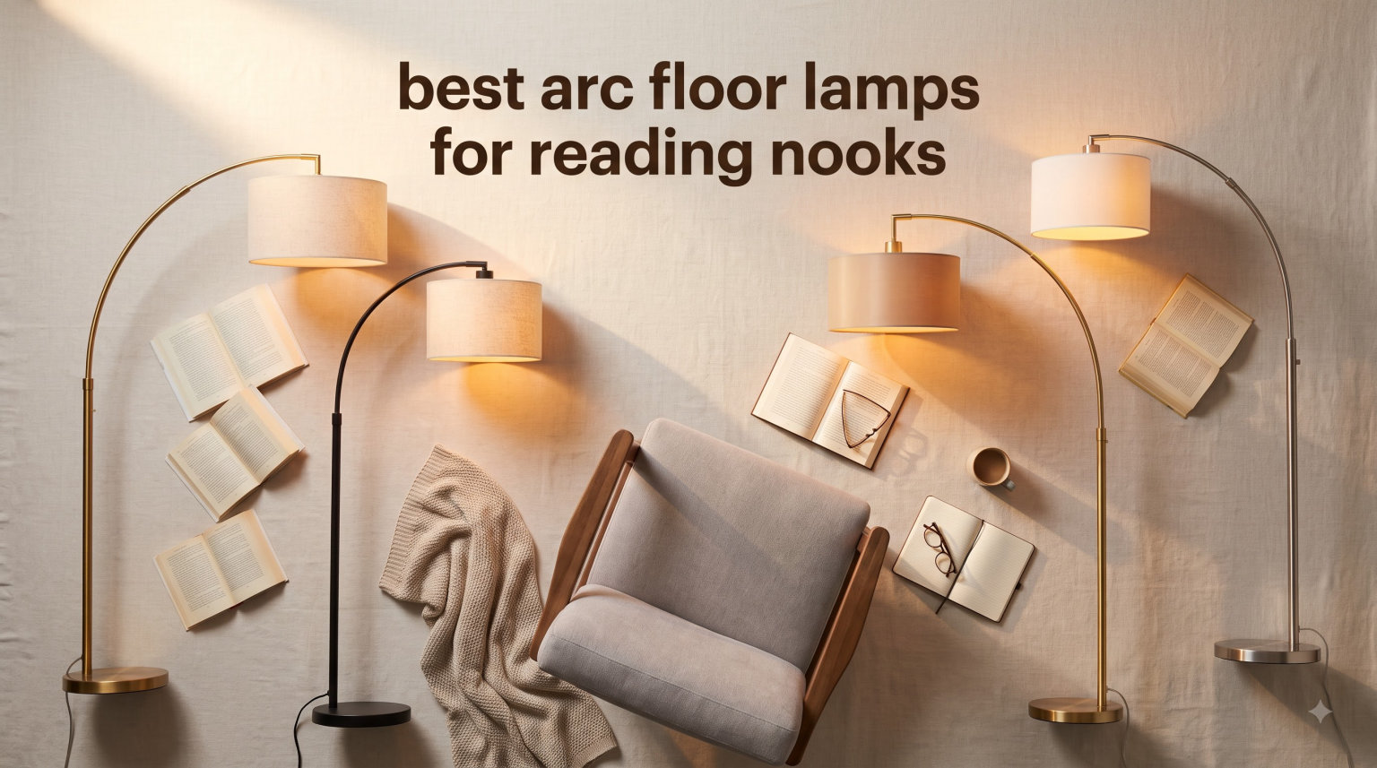 best arc floor lamps for reading nooks