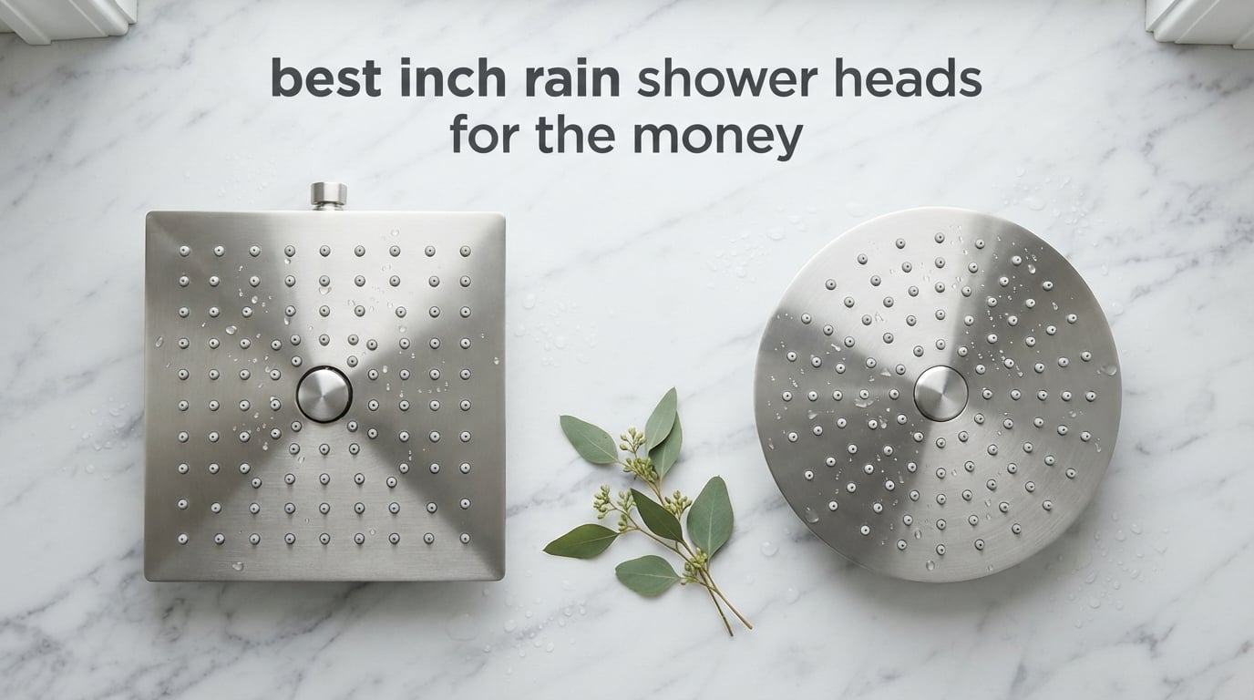 best 12 inch rain shower heads for the money