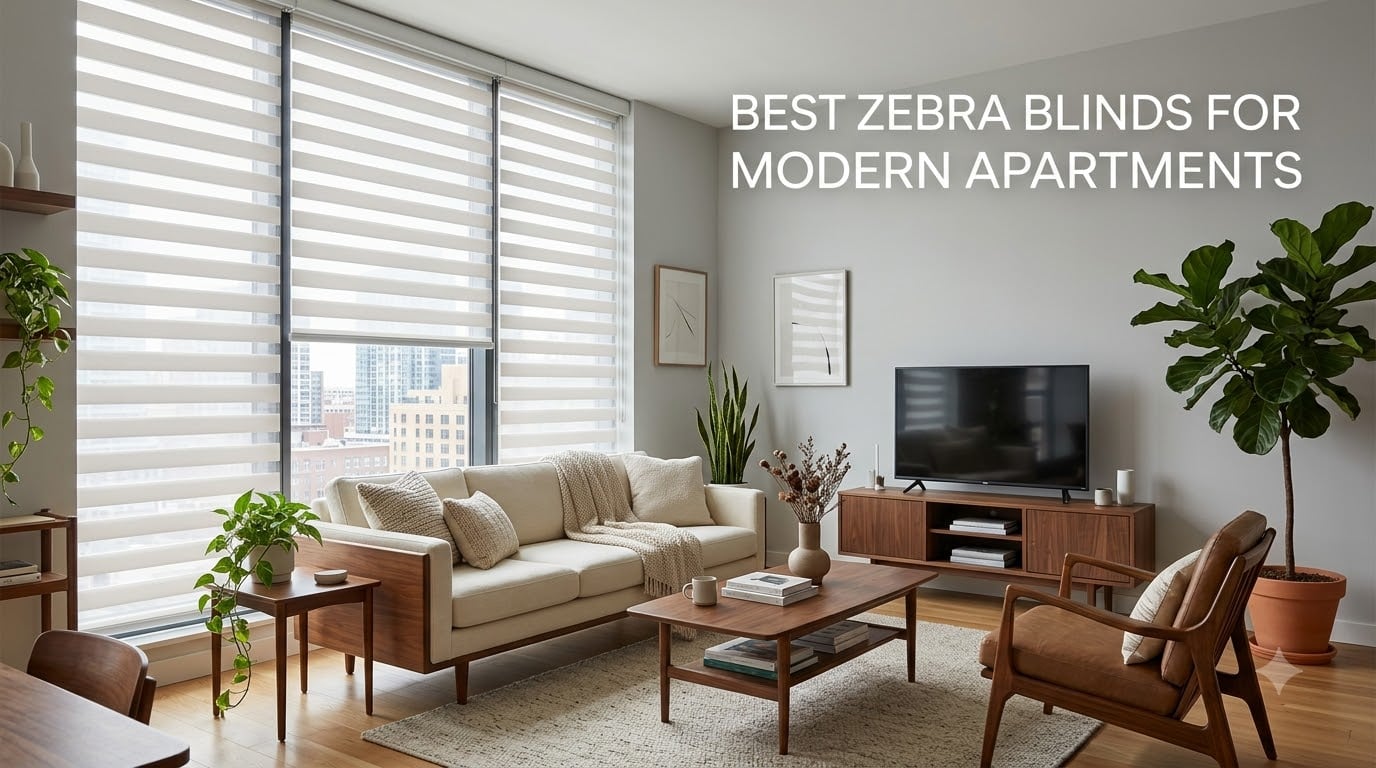 best zebra blinds for modern apartments