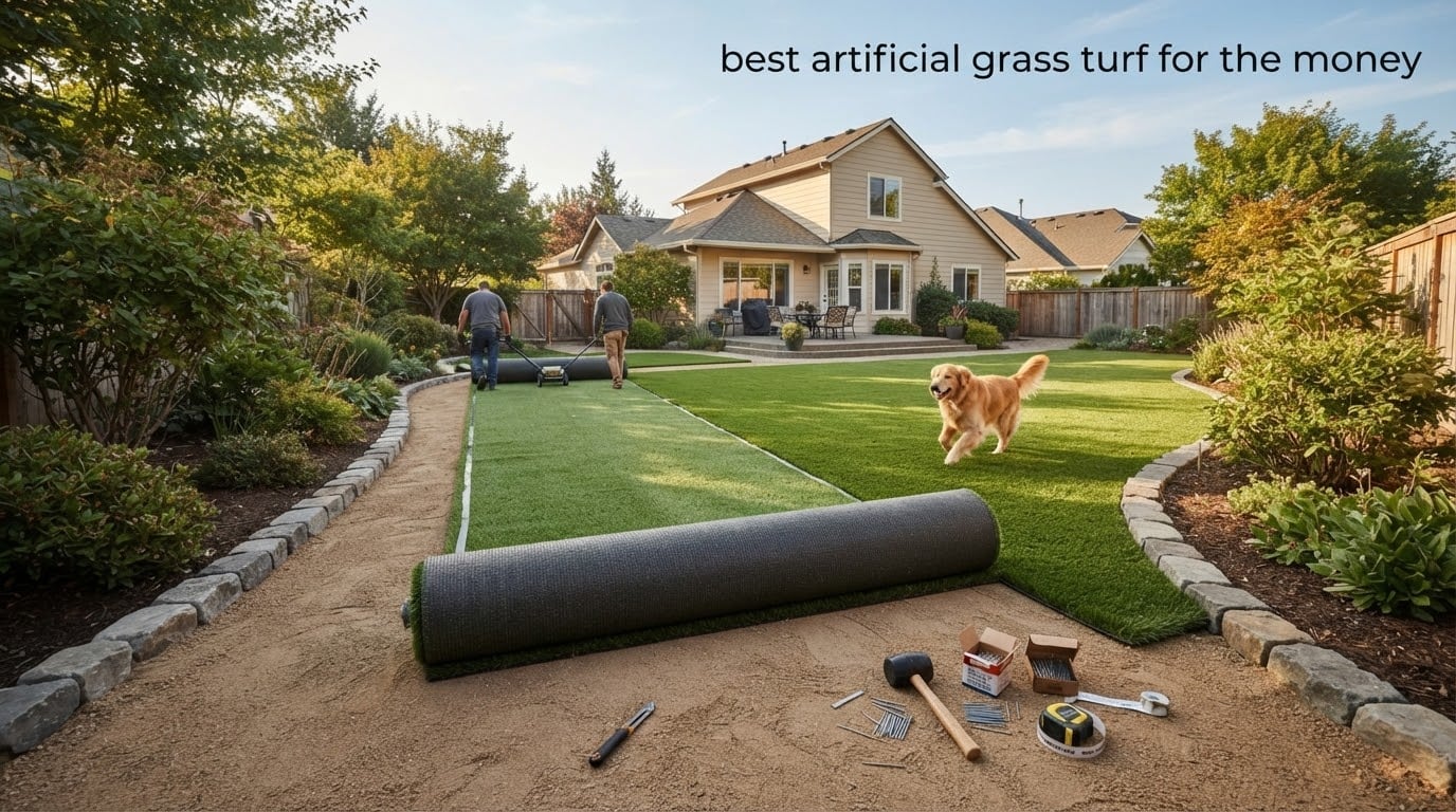 best artificial grass turf for the money