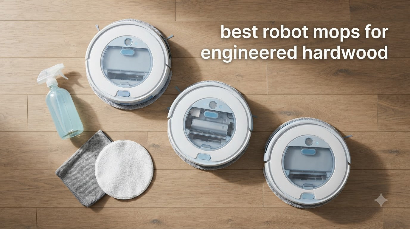 best robot mops for engineered hardwood