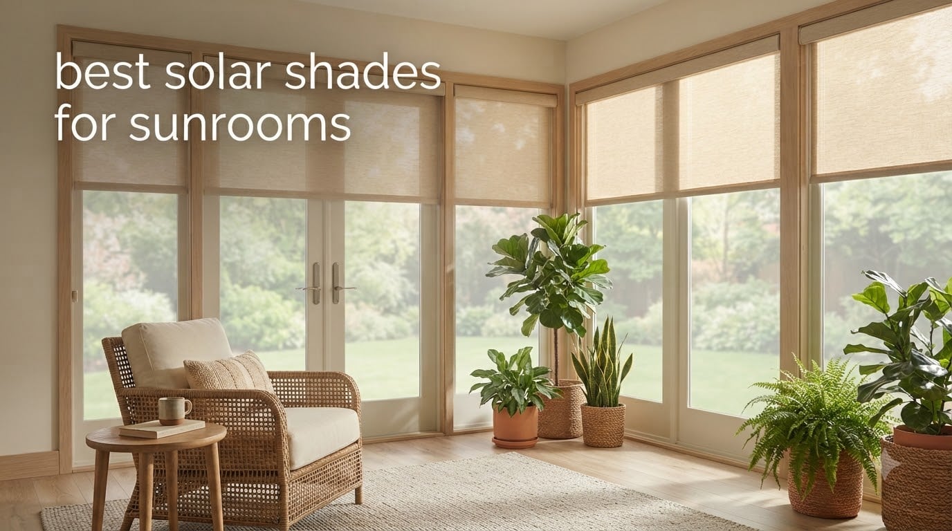 best solar shades for sunrooms
