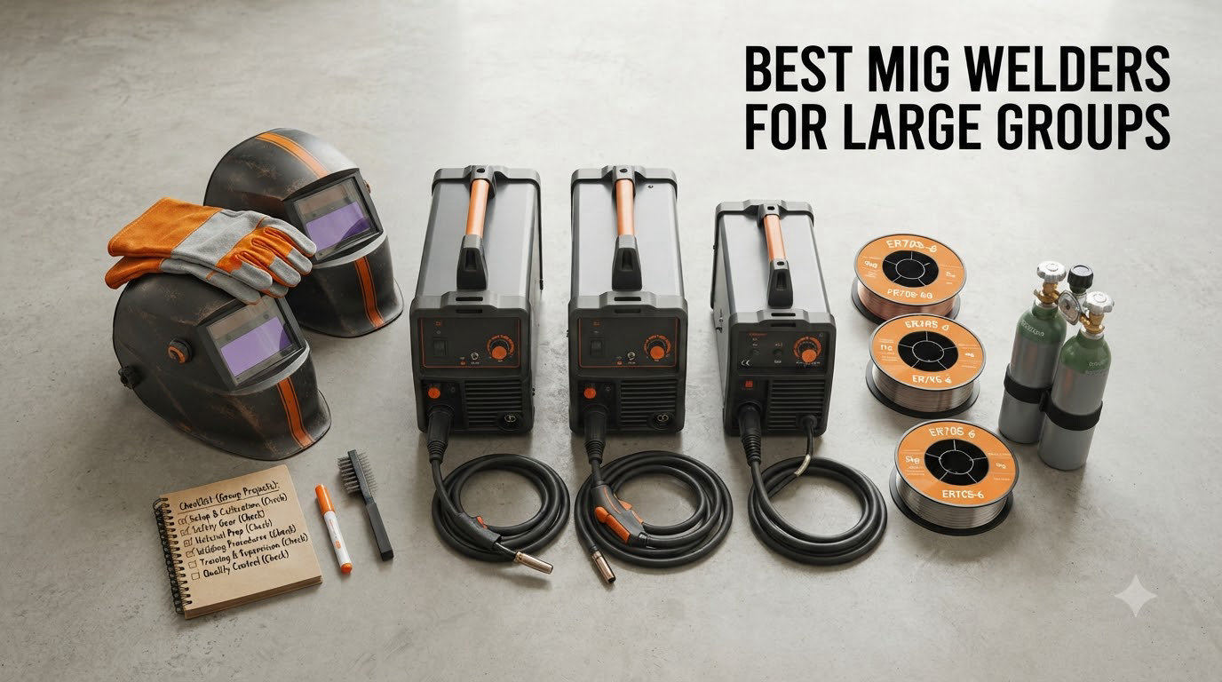 best mig welders for large groups