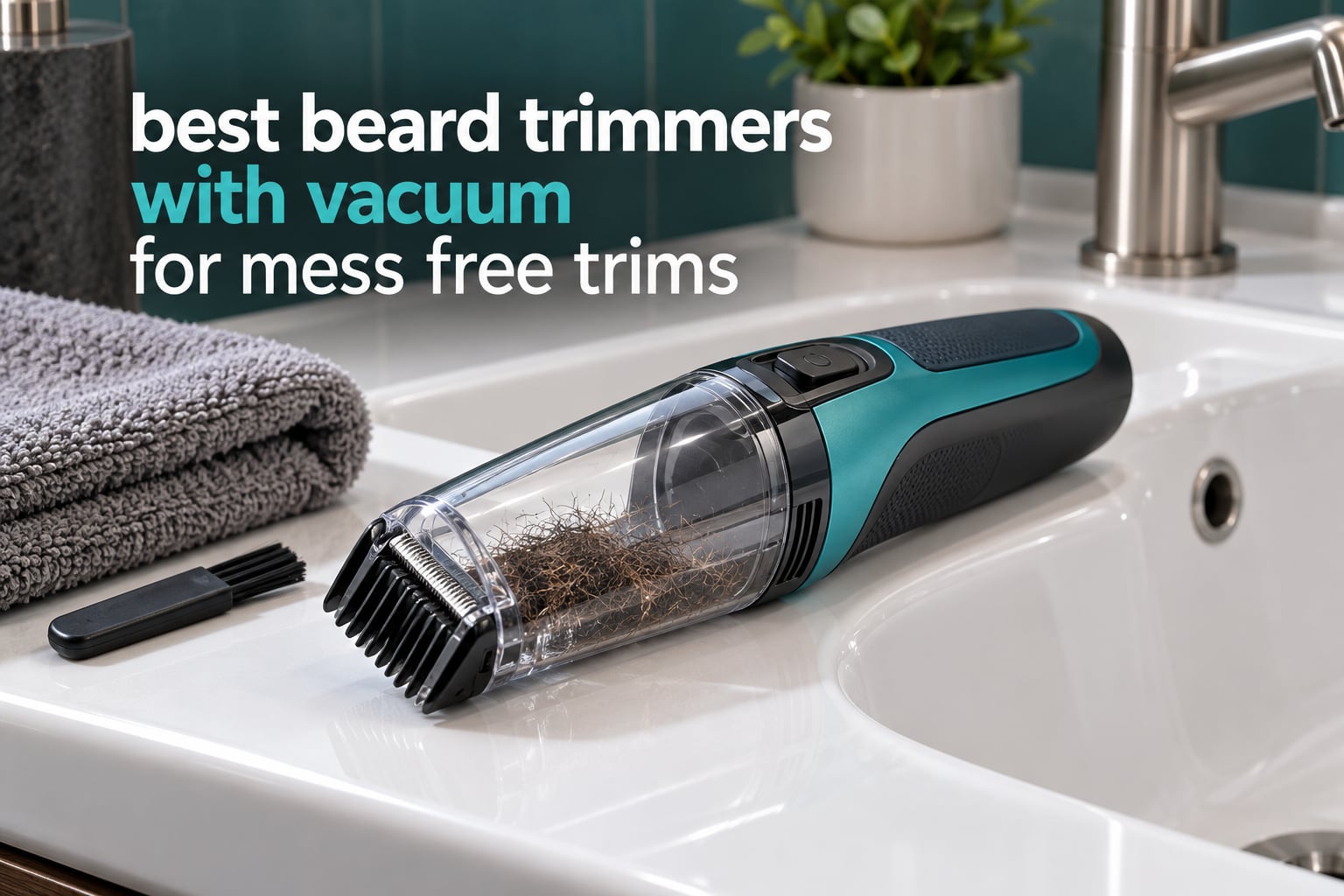best beard trimmers with vacuum for mess free trims