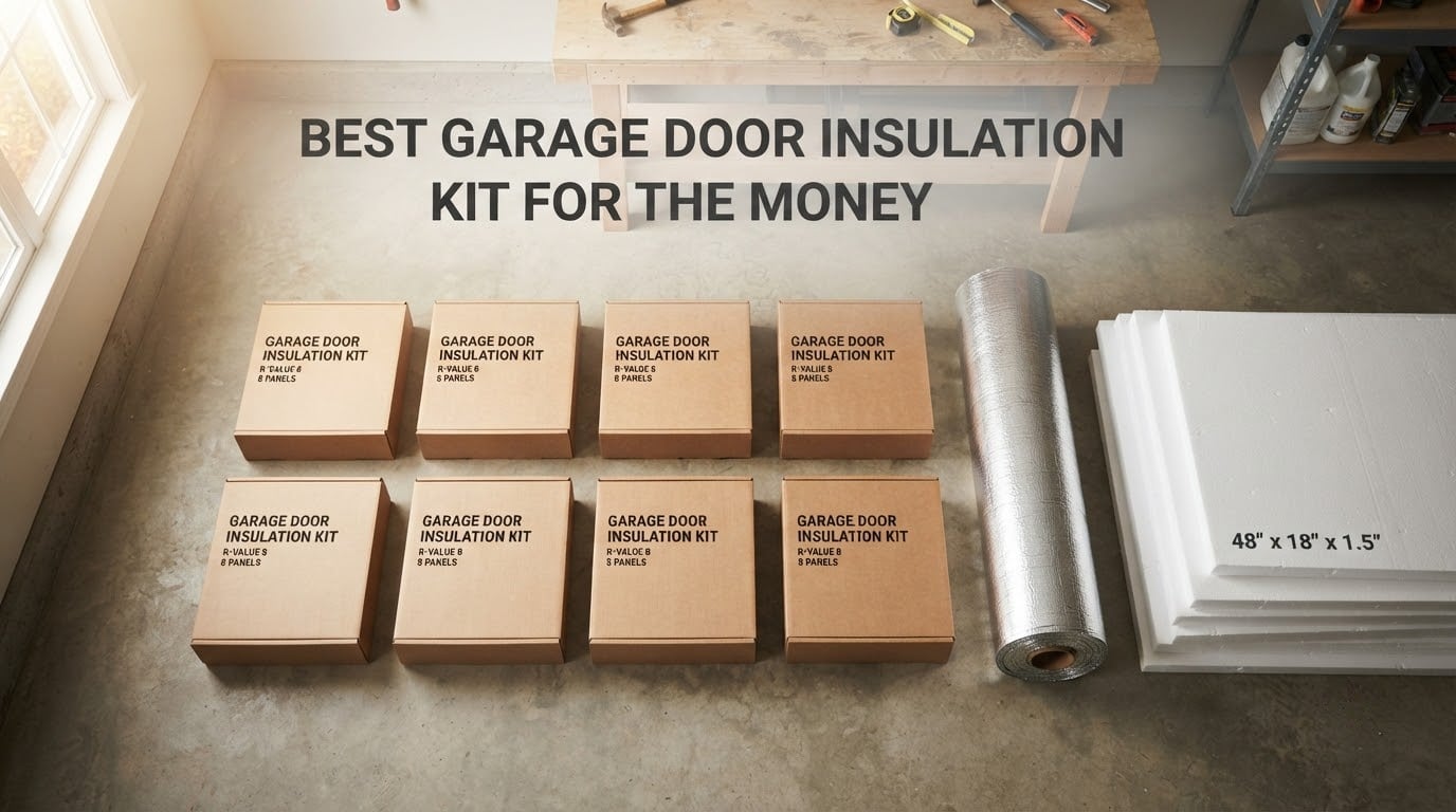 best garage door insulation kits for the money