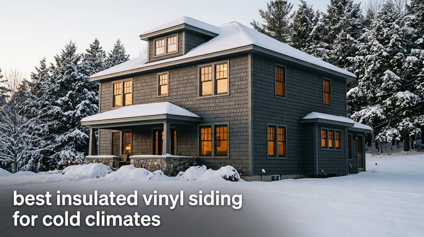 best insulated vinyl siding for cold climates