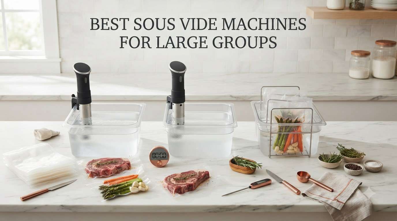 best sous vide machines for large groups