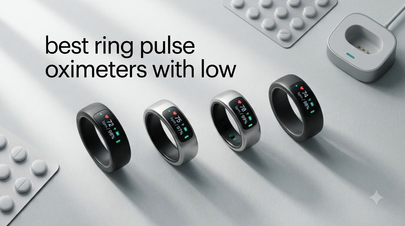best ring pulse oximeters with low