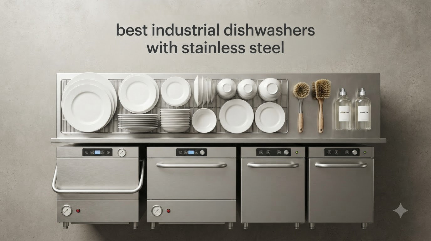 best industrial dishwashers with stainless steel